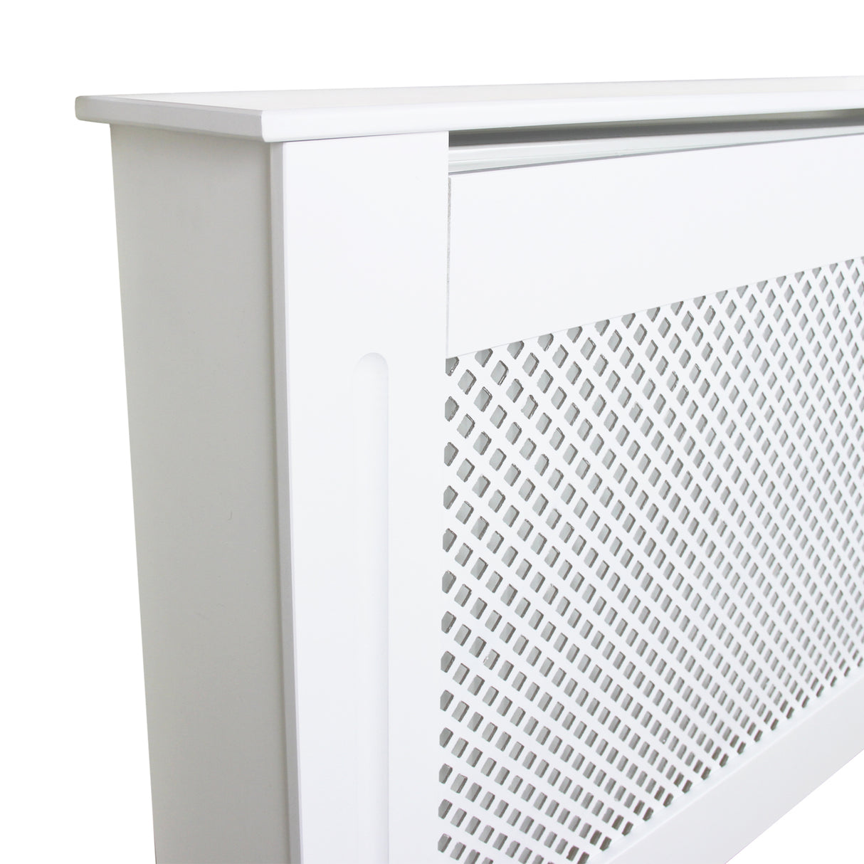 Radiator Cover MDF White 1720mm - Like New