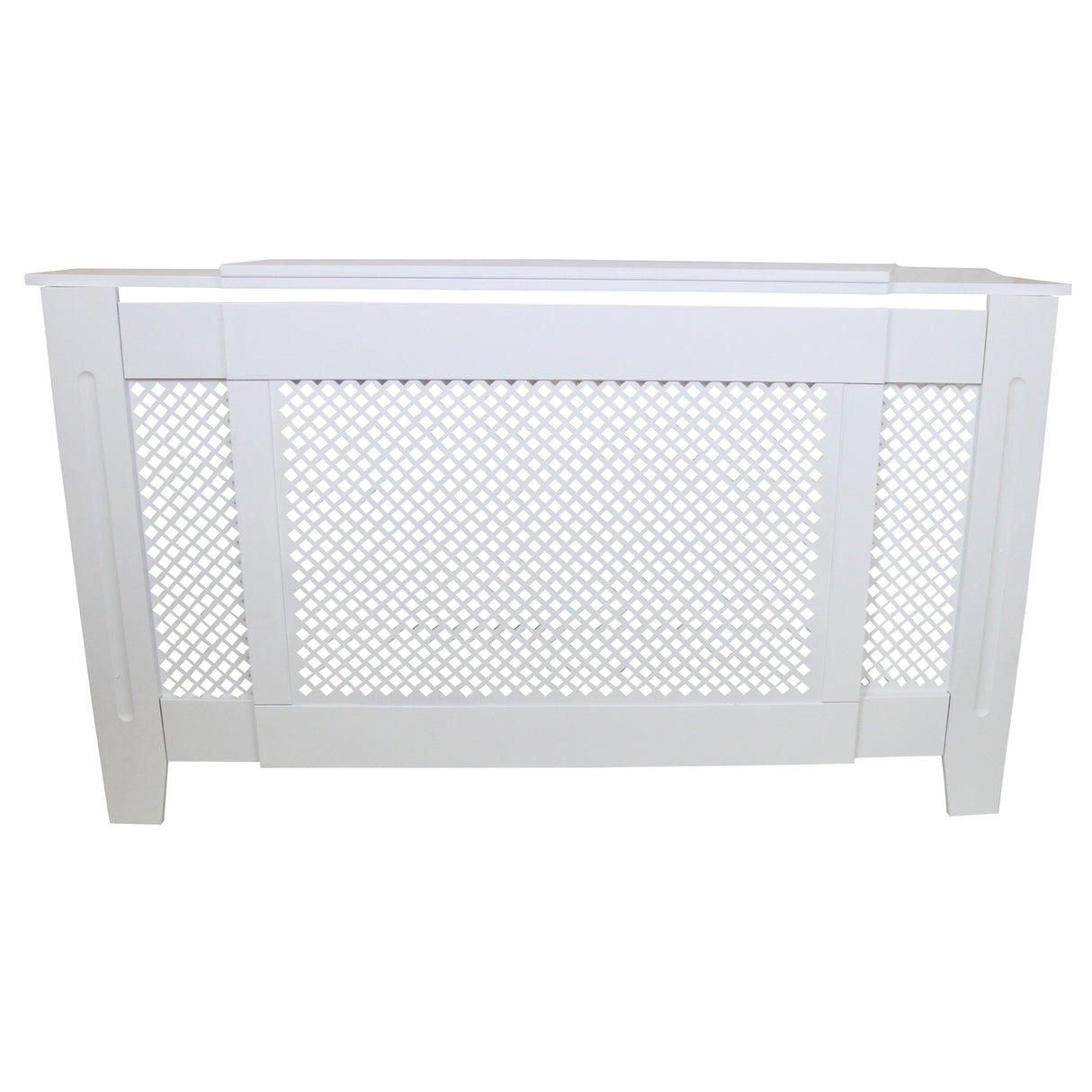 Adjustable Radiator Cover MDF White 1400mm - 1920mm - Used - Good