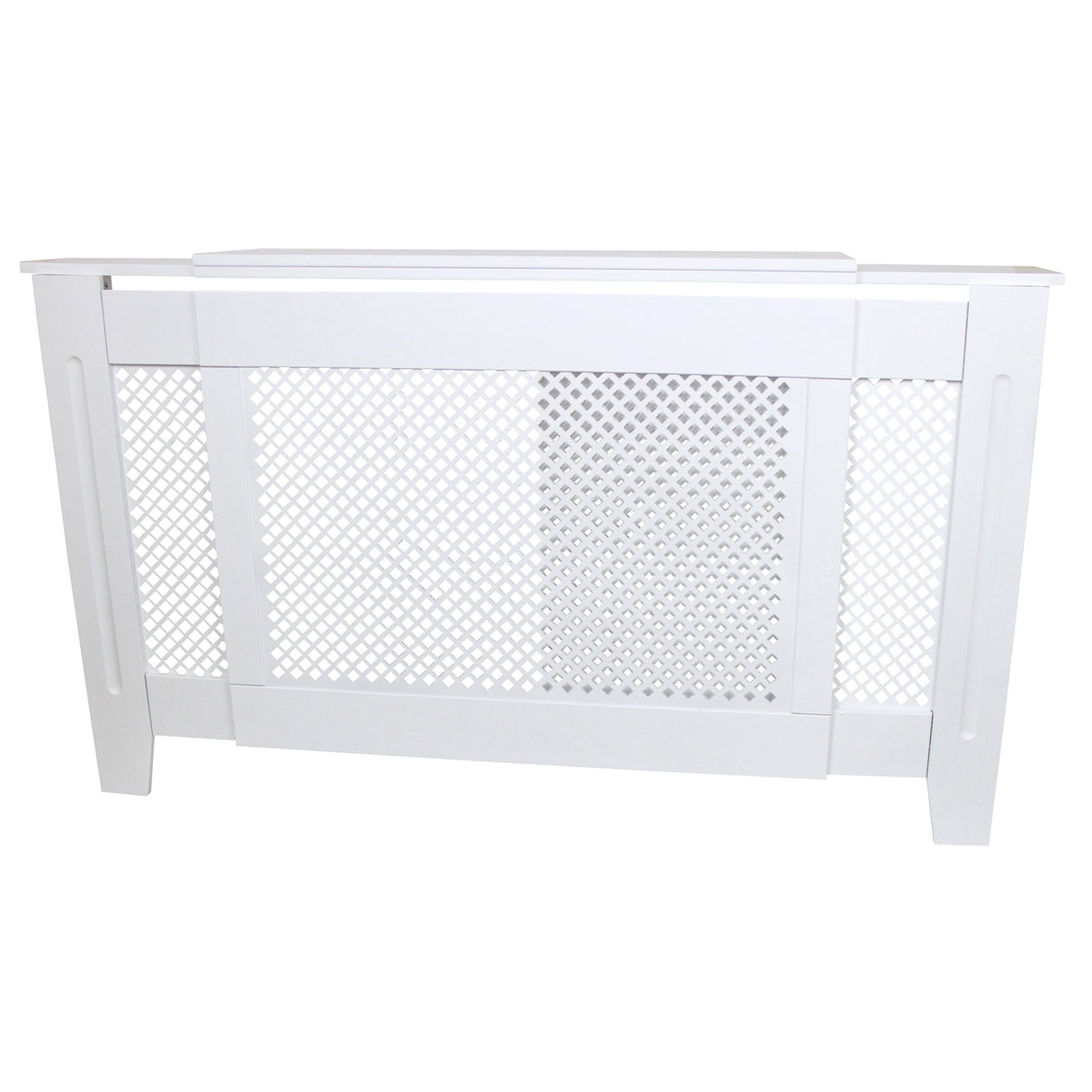 Adjustable Radiator Cover MDF White 1400mm - 1920mm - Used - Acceptable