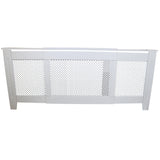 Adjustable Radiator Cover MDF White 1400mm - 1920mm - Used - Acceptable