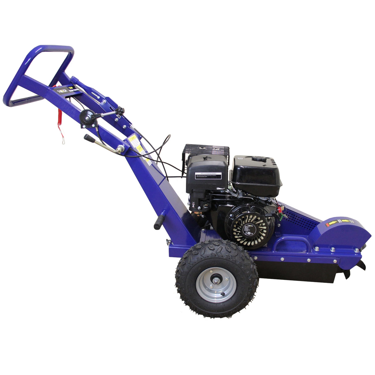 T-Mech Log Splitter 5T 370mm & T-Mech 13HP Stump Grinder - Used - Acceptable