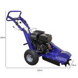 T-Mech Log Splitter 5T 370mm & T-Mech 13HP Stump Grinder - Used - Acceptable