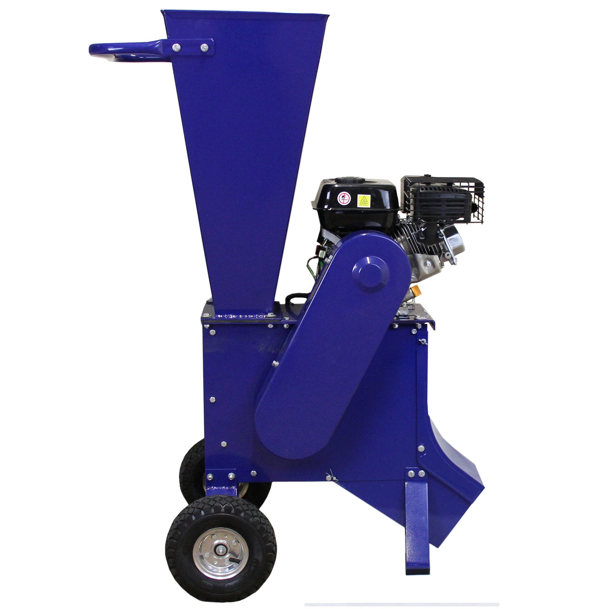 T-Mech Log Splitter 5T 370mm & T-Mech 6.5HP Wood Chipper - Like New