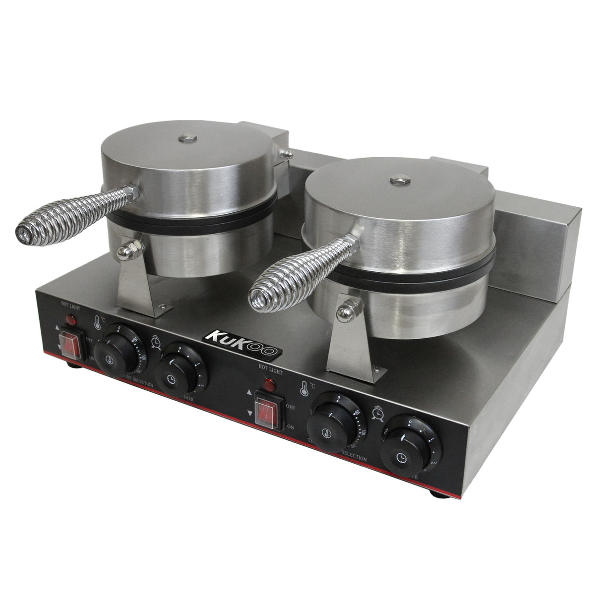 KuKoo Double Waffle Maker - Used - Acceptable
