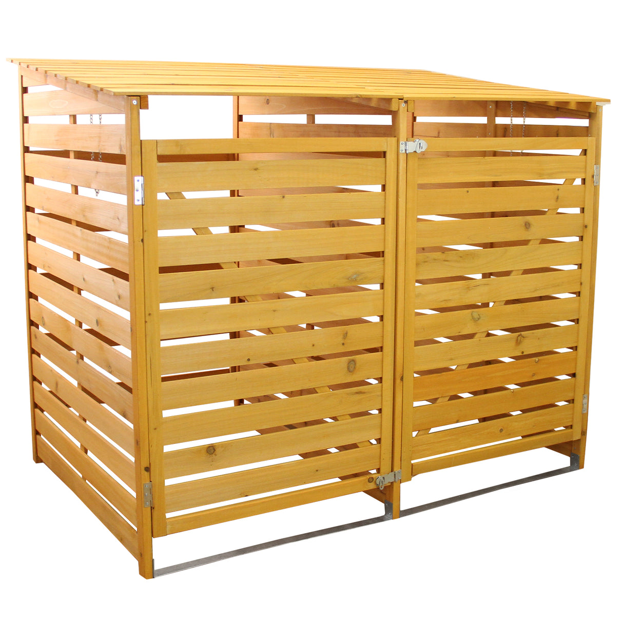 Double Wheelie Bin Storage - Used - Very Good