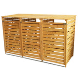 Triple Wheelie Bin Storage - Used - Good