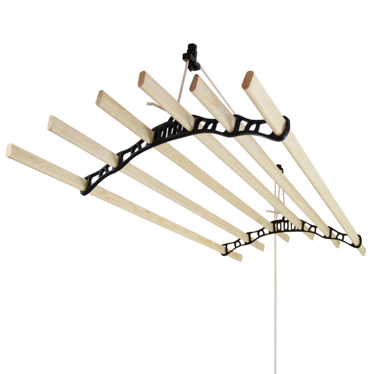 Clothing Airer Ceiling Pulley - Black - 1.5m - Used - Very Good