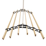 Clothing Airer Ceiling Pulley - Black - 1.5m - Used - Very Good