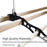 Clothing Airer Ceiling Pulley - Black - 1.5m - Used - Very Good