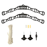 Clothing Airer Ceiling Pulley - Black - 1.8m - Used - Acceptable