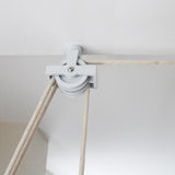 Clothing Airer Ceiling Pulley - White - 2.4m - Used - Very Good