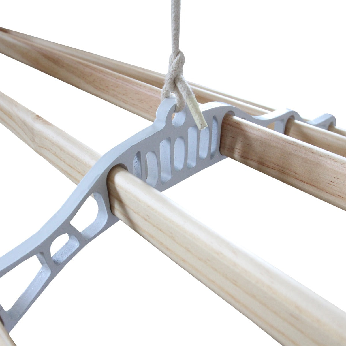Clothing Airer Ceiling Pulley - White - 2.4m - Used - Very Good