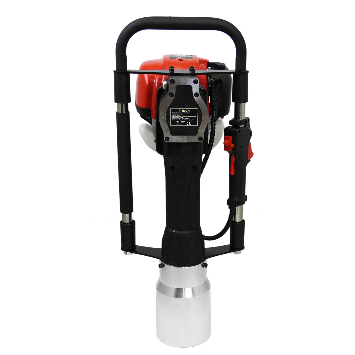 T-Mech 4-Stroke Petrol Post Driver 120mm - Used - Acceptable