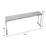 Kukoo Single Tier Steel Over-Shelf 1500mm - Like New