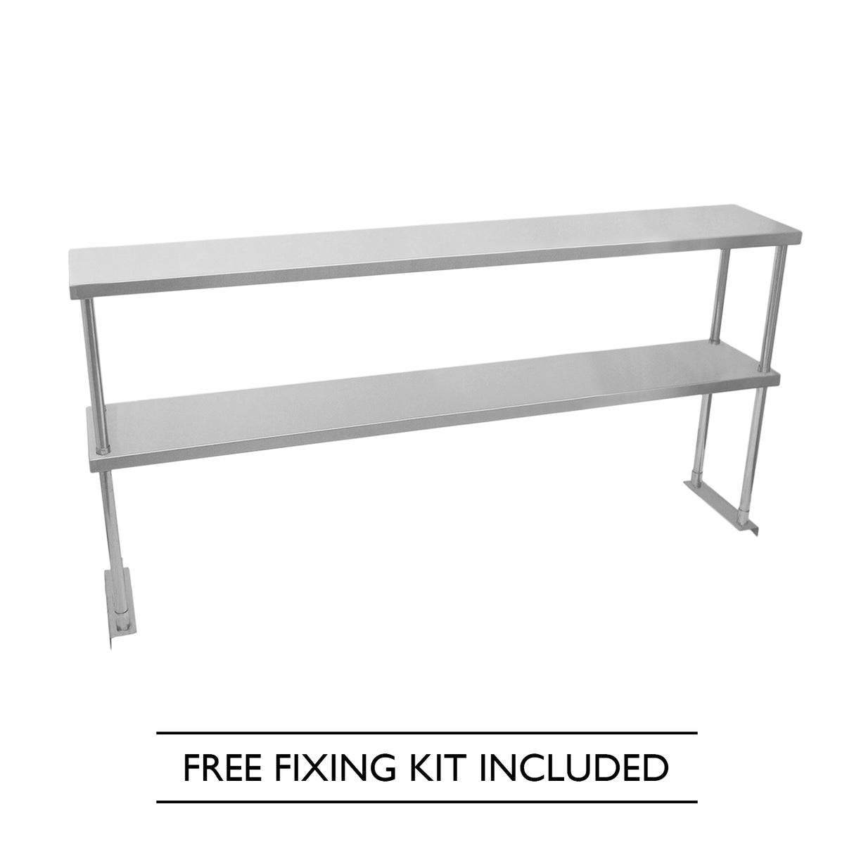 Kukoo Double Tier Steel Over-Shelf 1500mm - Used - Very Good