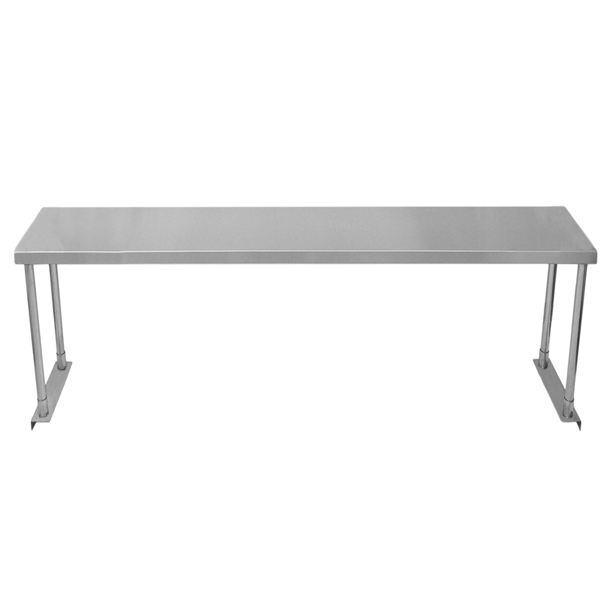 6ft Catering Bench With Single Over-Shelf - Used - Very Good