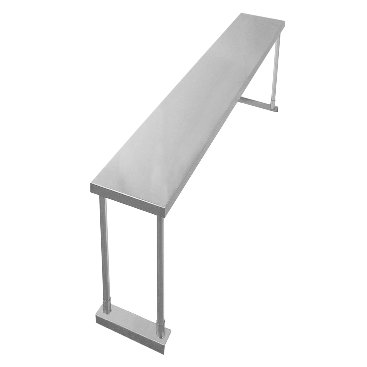 6ft Catering Bench With Single Over-Shelf - Used - Acceptable