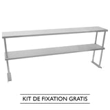 Kukoo Double Tier Steel Over-shelf 1800mm - Like New