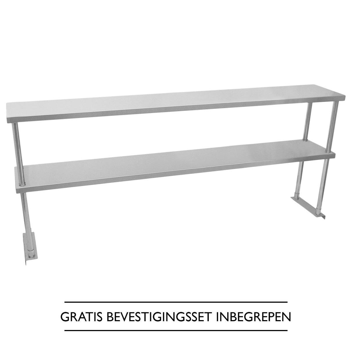 Kukoo Double Tier Steel Over-shelf 1800mm - Used - Acceptable
