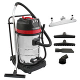 MAXBLAST 80L Industrial Vacuum with Floor Nozzle Attachment - Used - Acceptable