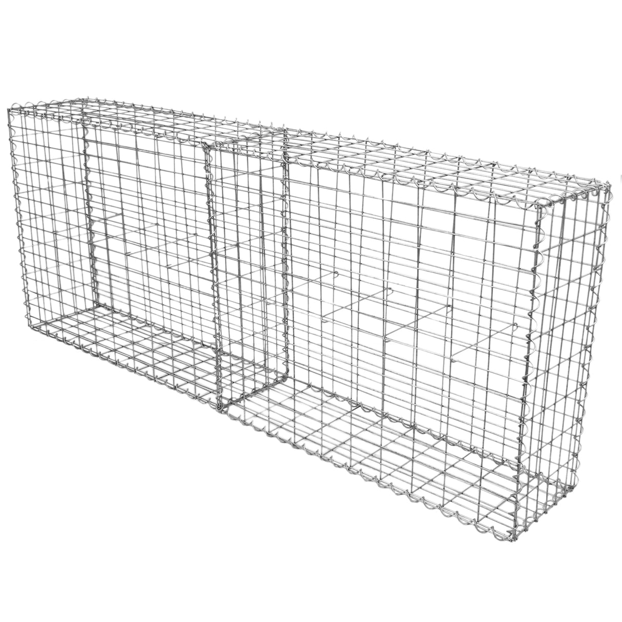 Gabion Baskets 100 x 80 x 30cm / 2 Pack - Like New