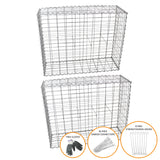 Gabion Baskets 100 x 95 x 30cm / 2 Pack - Used - Good