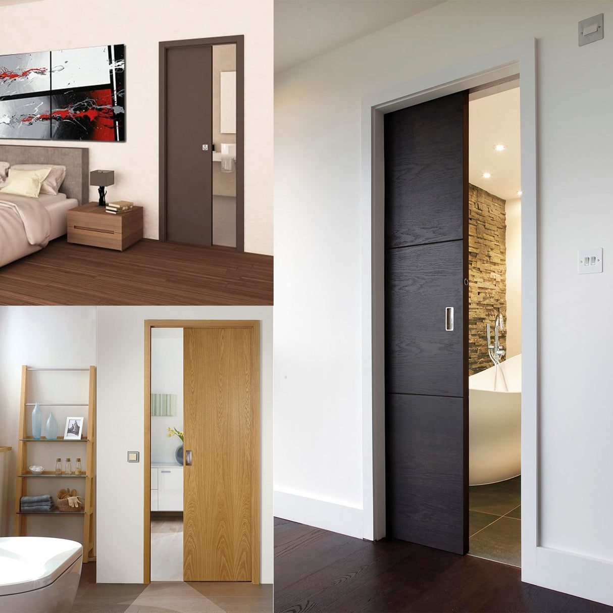 Hideaway Single Pocket Door Kit - Used - Good