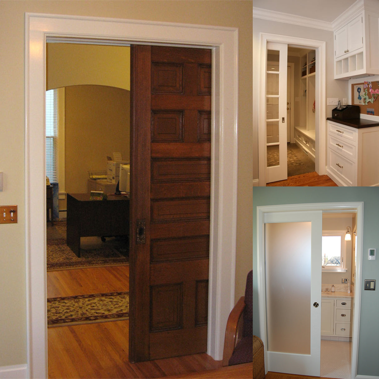 Hideaway Single Pocket Door Kit - Used - Good