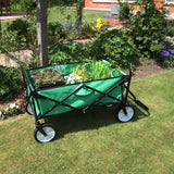 Foldable Garden Cart Green - Like New