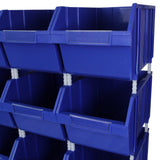T-RAX Blue 90cm with 12 x Storage Quick Pick Bins - Used - Acceptable