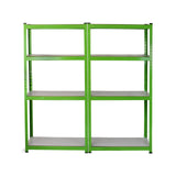 Greenhouse 6ft x 4ft (Green) With Base & Racking - Used - Good