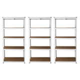 3 x E-Rax White Racking - Used - Acceptable