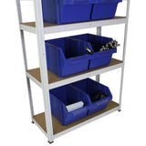 White Racking Units 90 x 40 x 180 - Like New