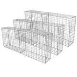 Gabion Baskets 100 x 80 x 30cm / 6 Pack - Like New