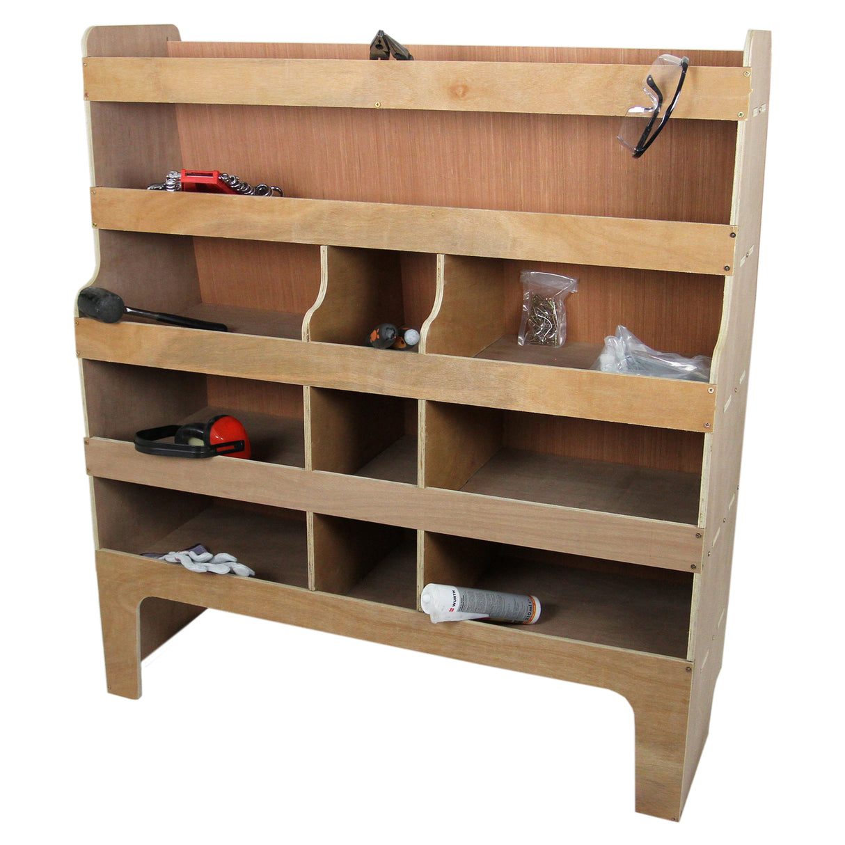 Ford Transit Custom SWB & LWB Offside Plywood Van Racking - Like New