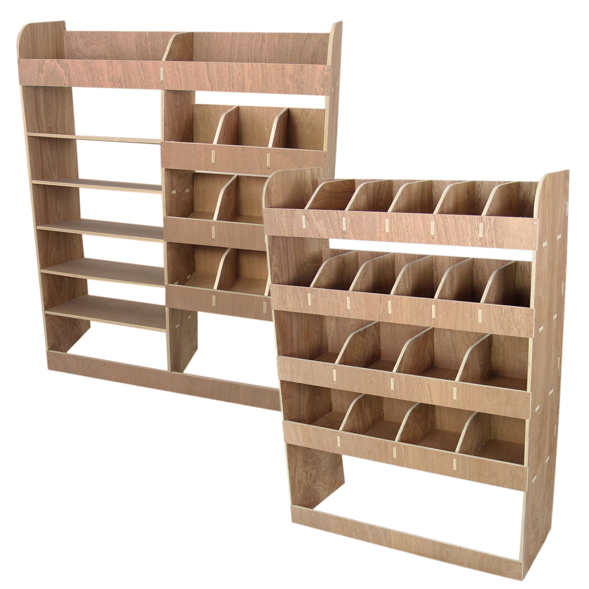 Vauxhall Vivaro SWB Plywood Van Racking Unit - Like New