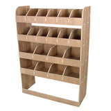 Vauxhall Vivaro SWB Plywood Van Racking Unit - Like New