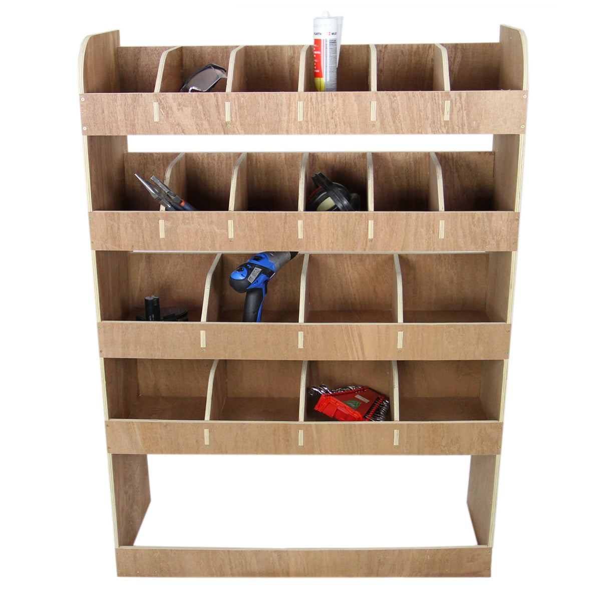 Vauxhall Vivaro SWB Plywood Van Racking Unit - Like New