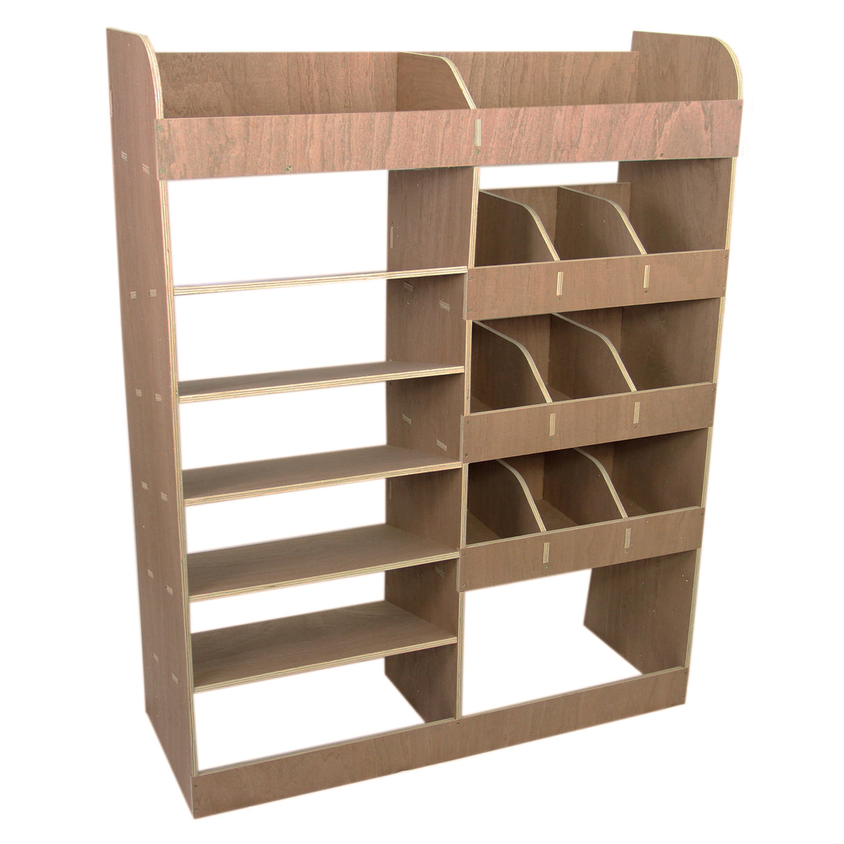 Vauxhall Vivaro SWB Plywood Van Racking Unit - Like New