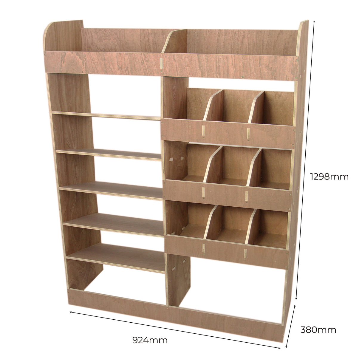 Vauxhall Vivaro SWB Plywood Van Racking Unit - Like New