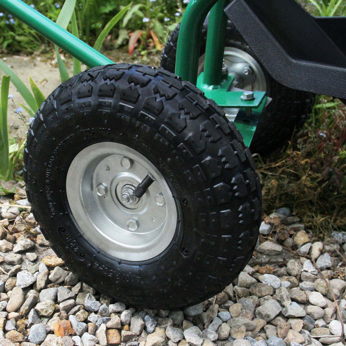 Heavy-Duty Mobile Garden Seat - Used - Good