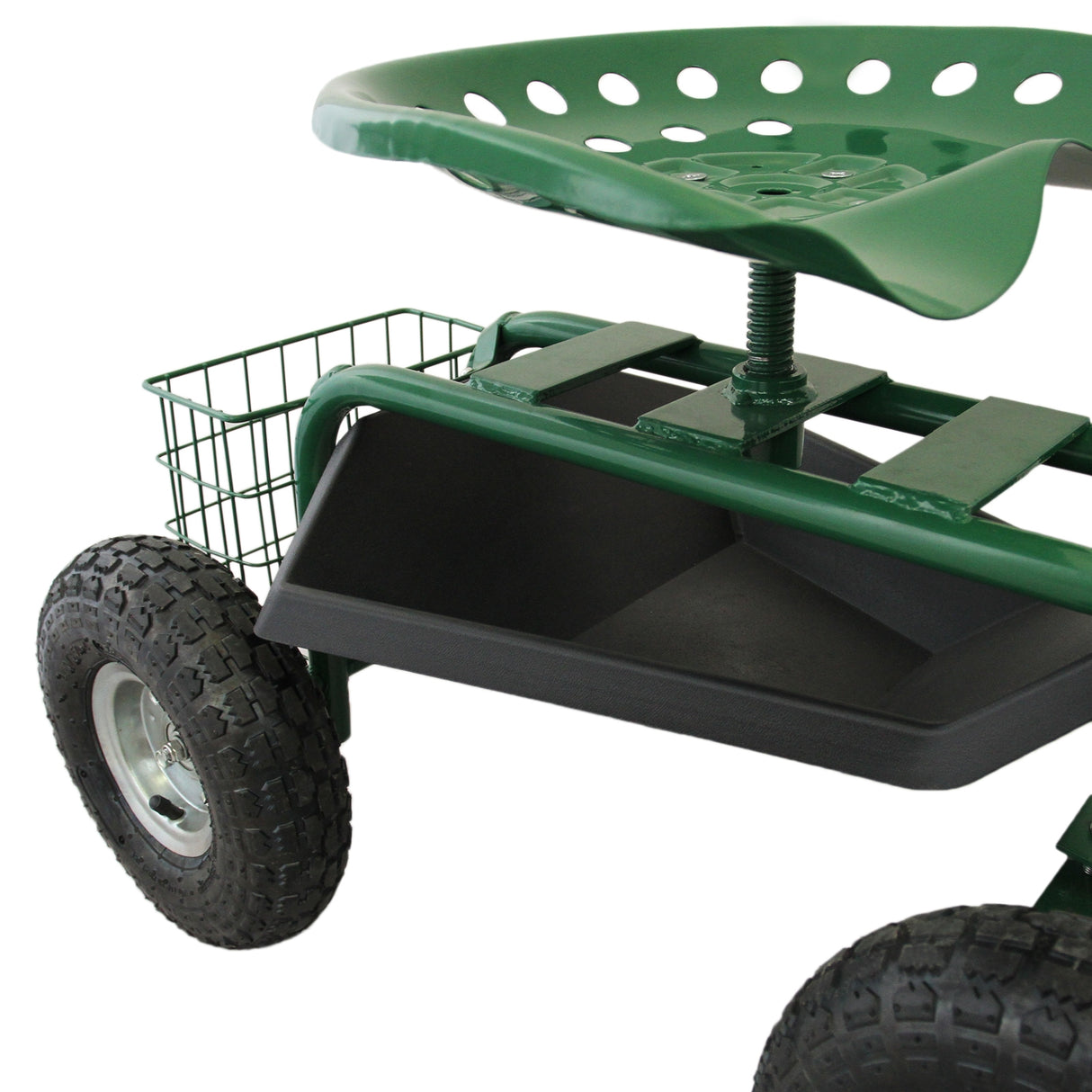 Heavy-Duty Mobile Garden Seat - Used - Good