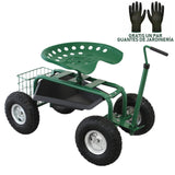 Heavy-Duty Mobile Garden Seat - Used - Good