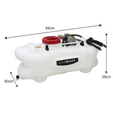 ATV Tipping Trailer & 60 Litre Sprayer - Like New