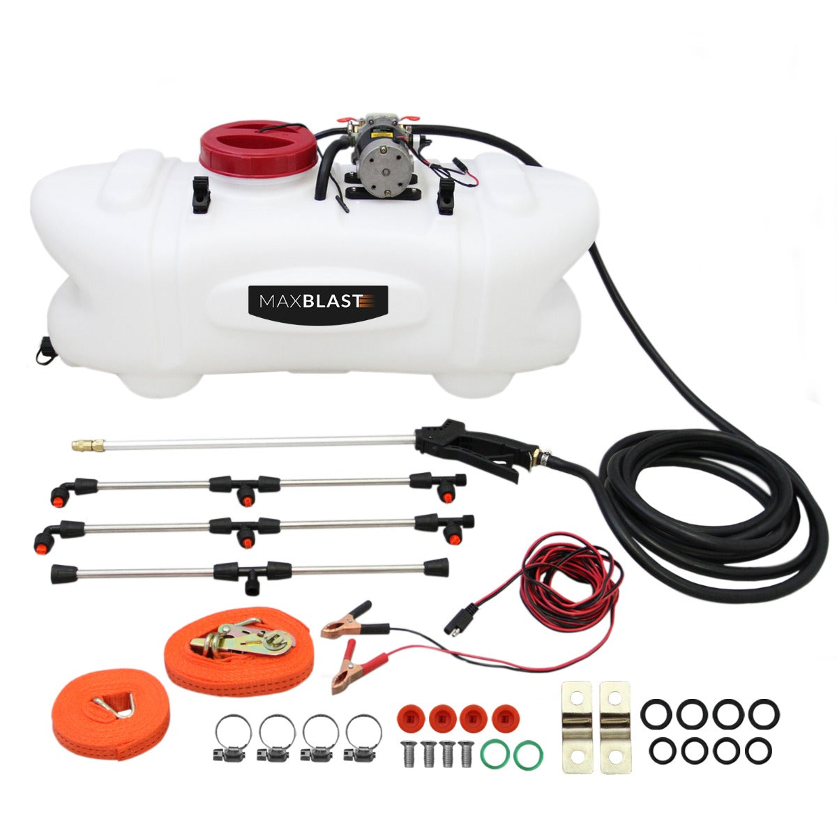 ATV Tipping Trailer & 60 Litre Sprayer - Like New