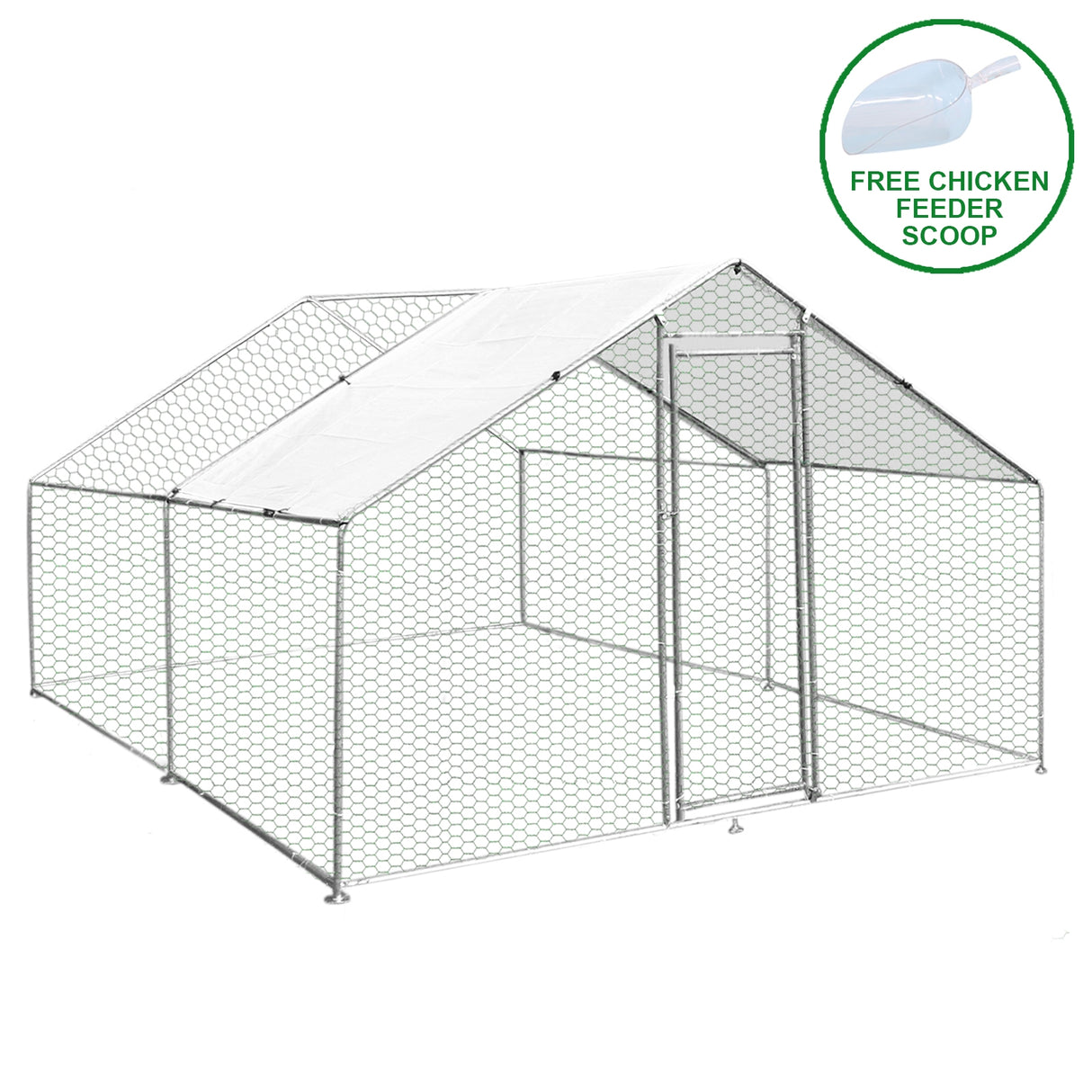 Chicken Run 3m x 4m x 2m - Used - Acceptable