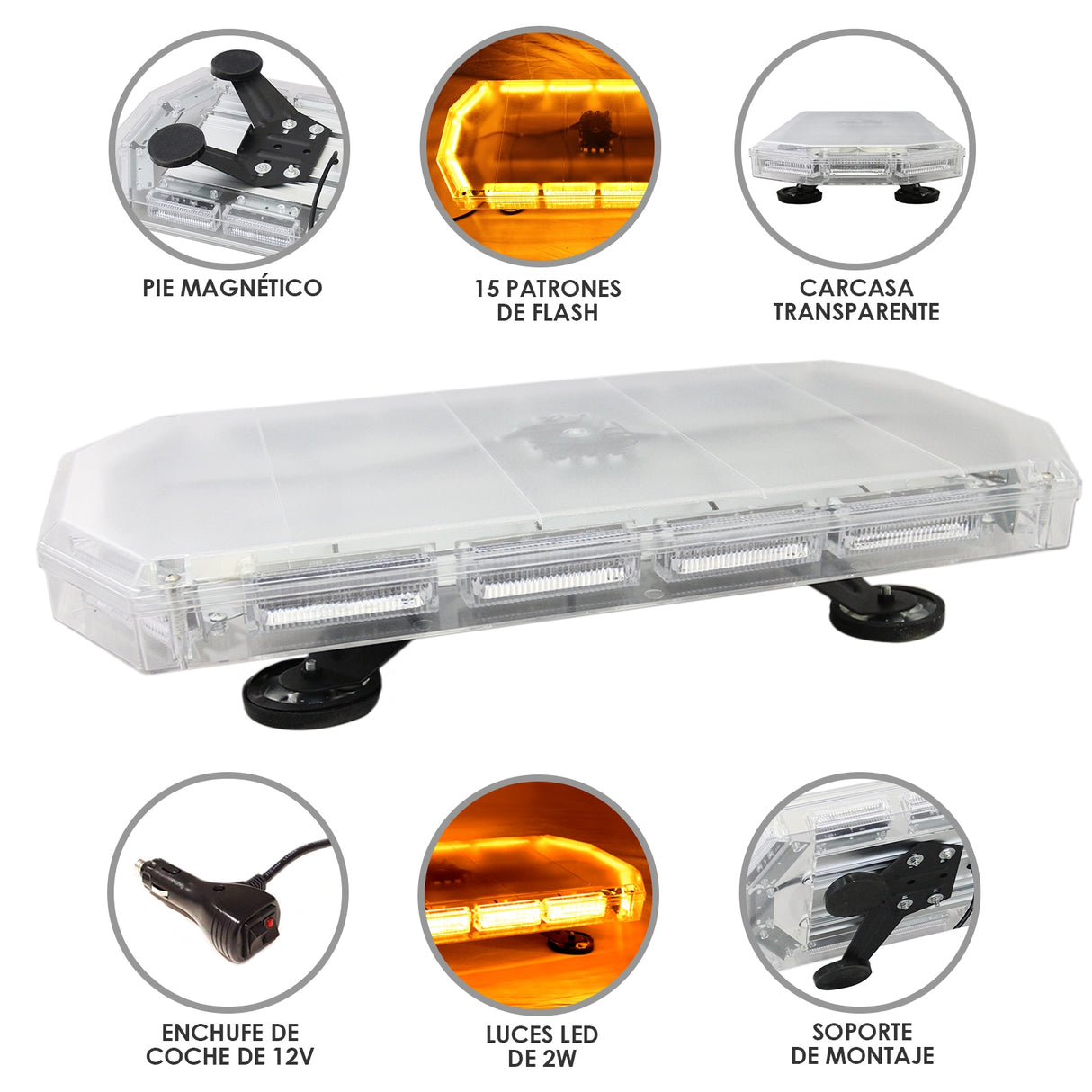 Amber Recovery Light 600mm - Used - Acceptable