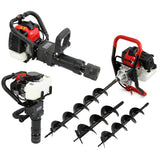 T-Mech Earth Auger & 2-Stroke Post Driver - Used - Very Good