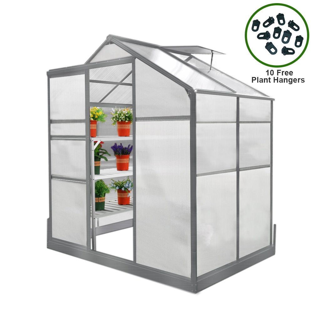 Greenhouse 6ft x 4ft With Base - Like New