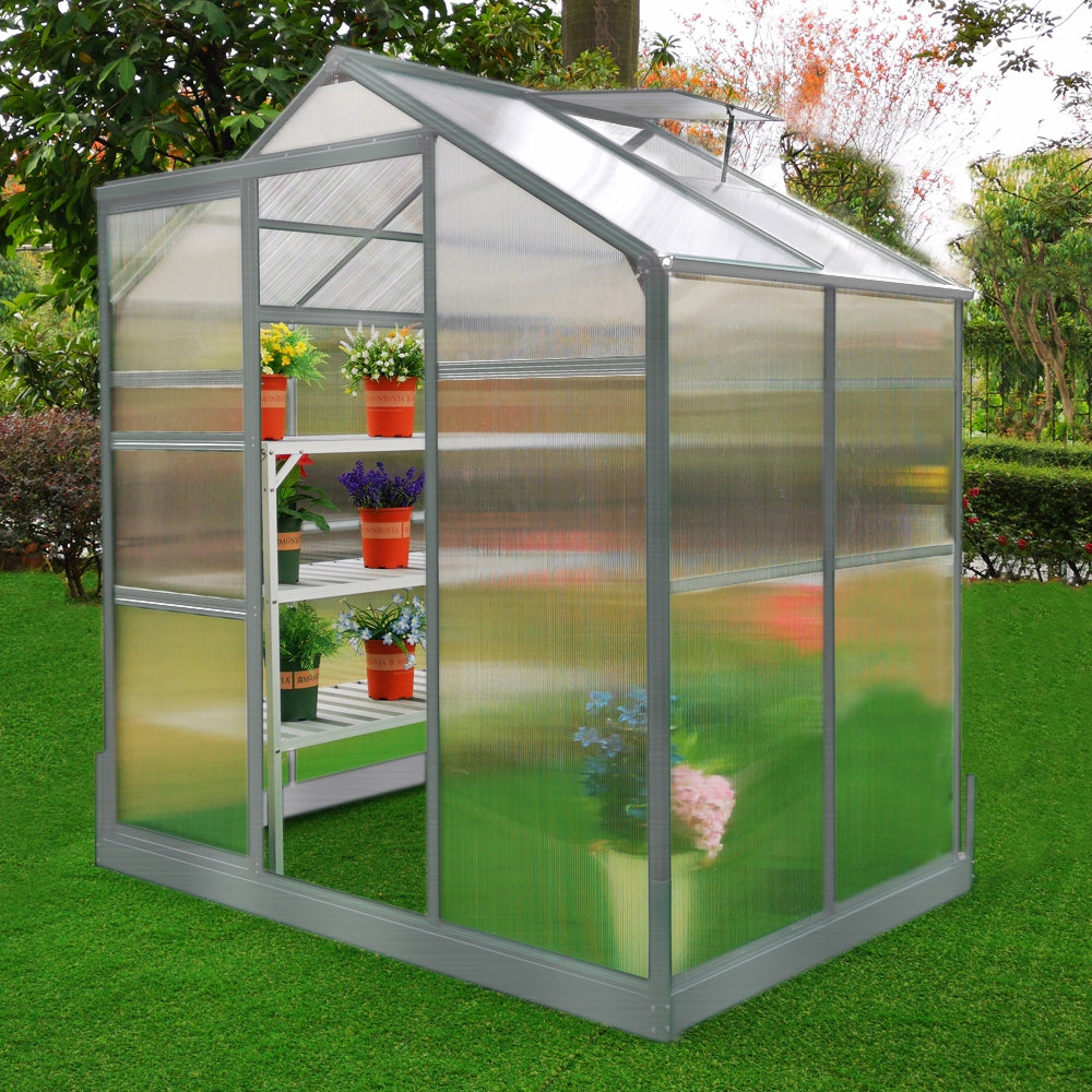 Greenhouse 6ft x 4ft With Base - Like New